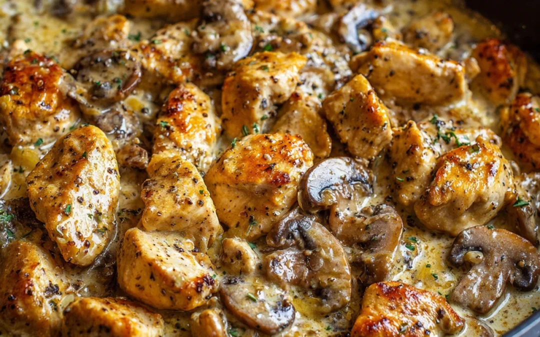 Easy Chicken Stroganoff