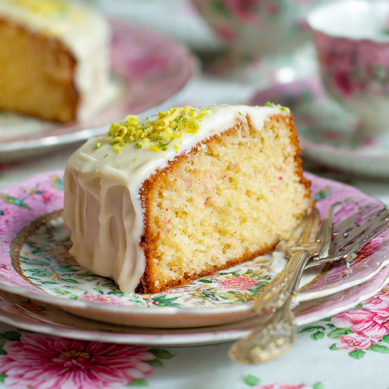 Fluffy Lemon Rosemary Cake With Lemon Cream Cheese Frosting Fluffy Lemon Rosemary Cake Cream Cheese Frosting