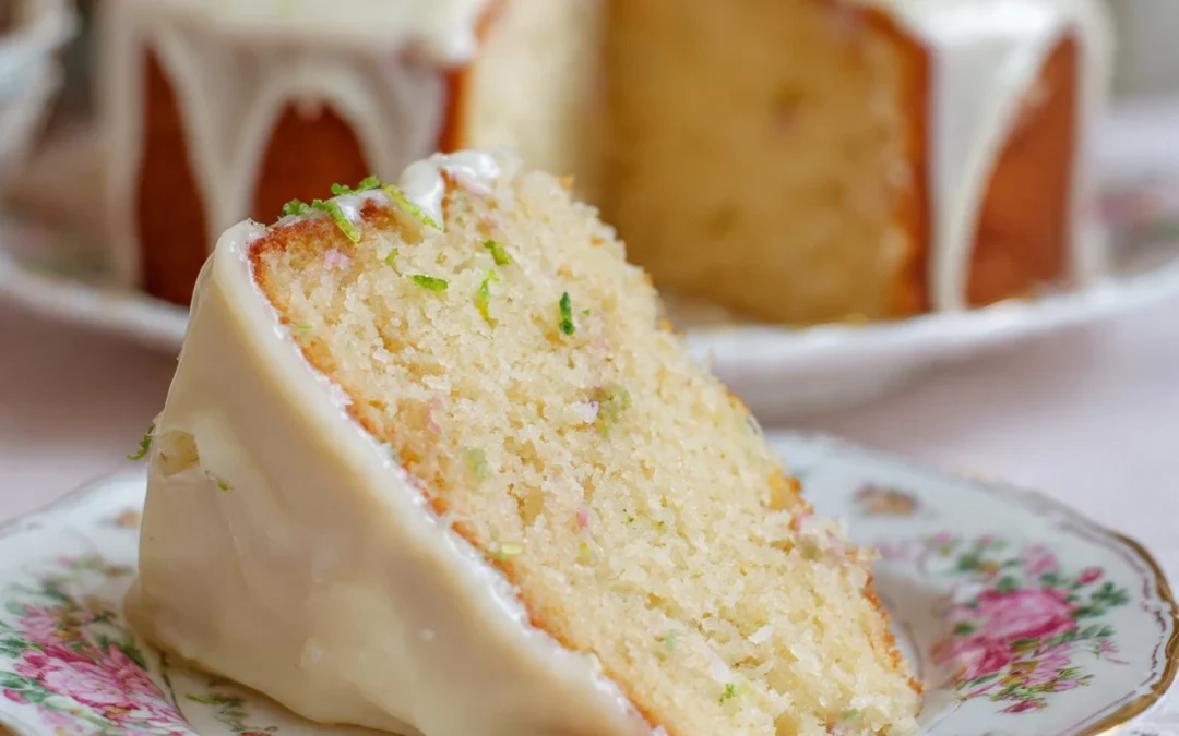 Fluffy Lemon Rosemary Cake with Lemon Cream Cheese Frosting