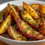 Greek Potato Wedges With Yogurt Sauce Greek Potato Wedges Yogurt Sauce