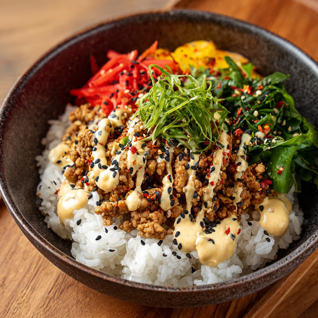 Ground Turkey Rice Bowls With Bang Bang Sauce Ground Turkey Rice Bowls Bang Sauce