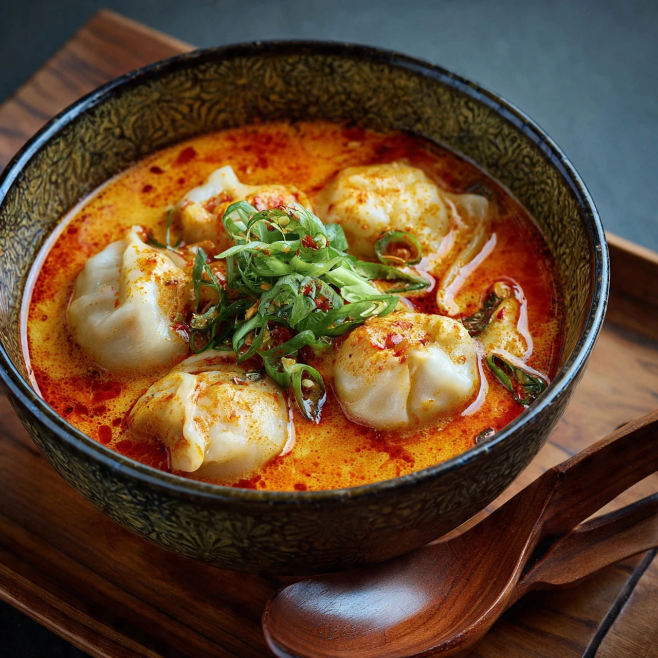Irresistible Coconut Curry Soup With Dumplings Irresistible Coconut Curry Soup Dumplings