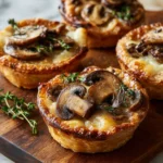 Mini Mushroom And Gruyère Pot Pies With Thyme Mini Mushroom Gruyre Pot Pies Thyme