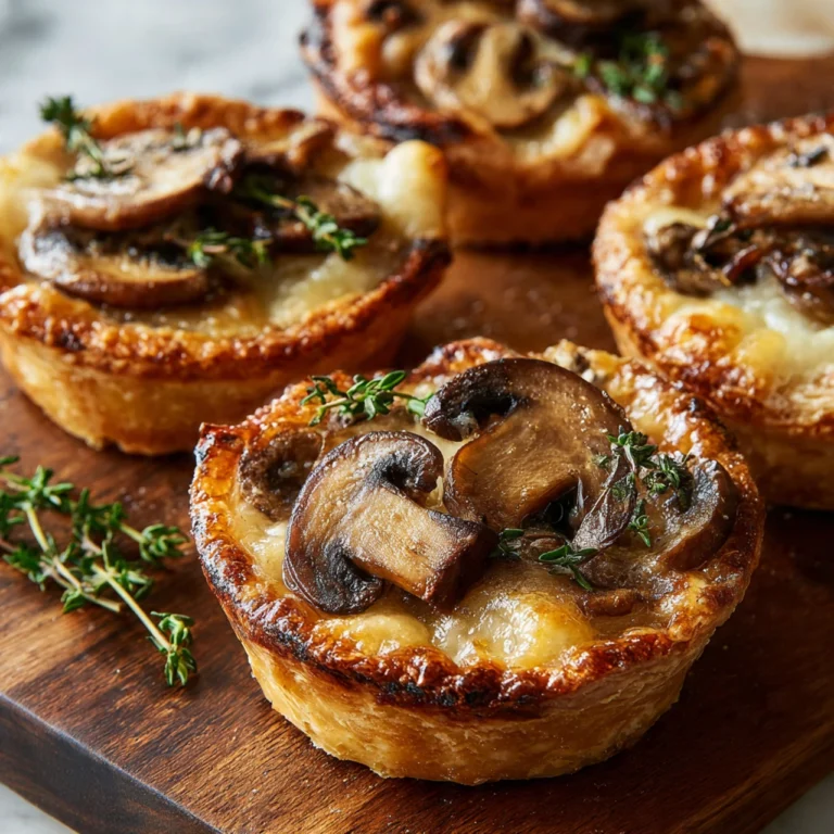 Mini Mushroom And Gruyère Pot Pies With Thyme Mini Mushroom Gruyre Pot Pies Thyme