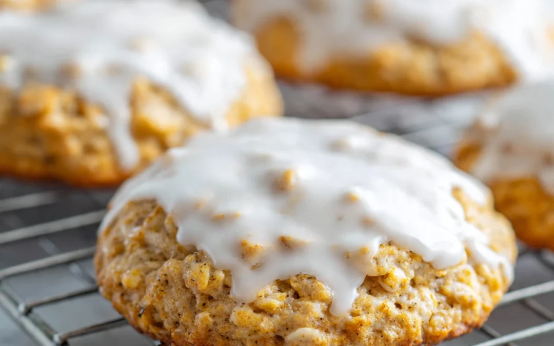 Old Fashioned Iced Oatmeal Cookies Recipe