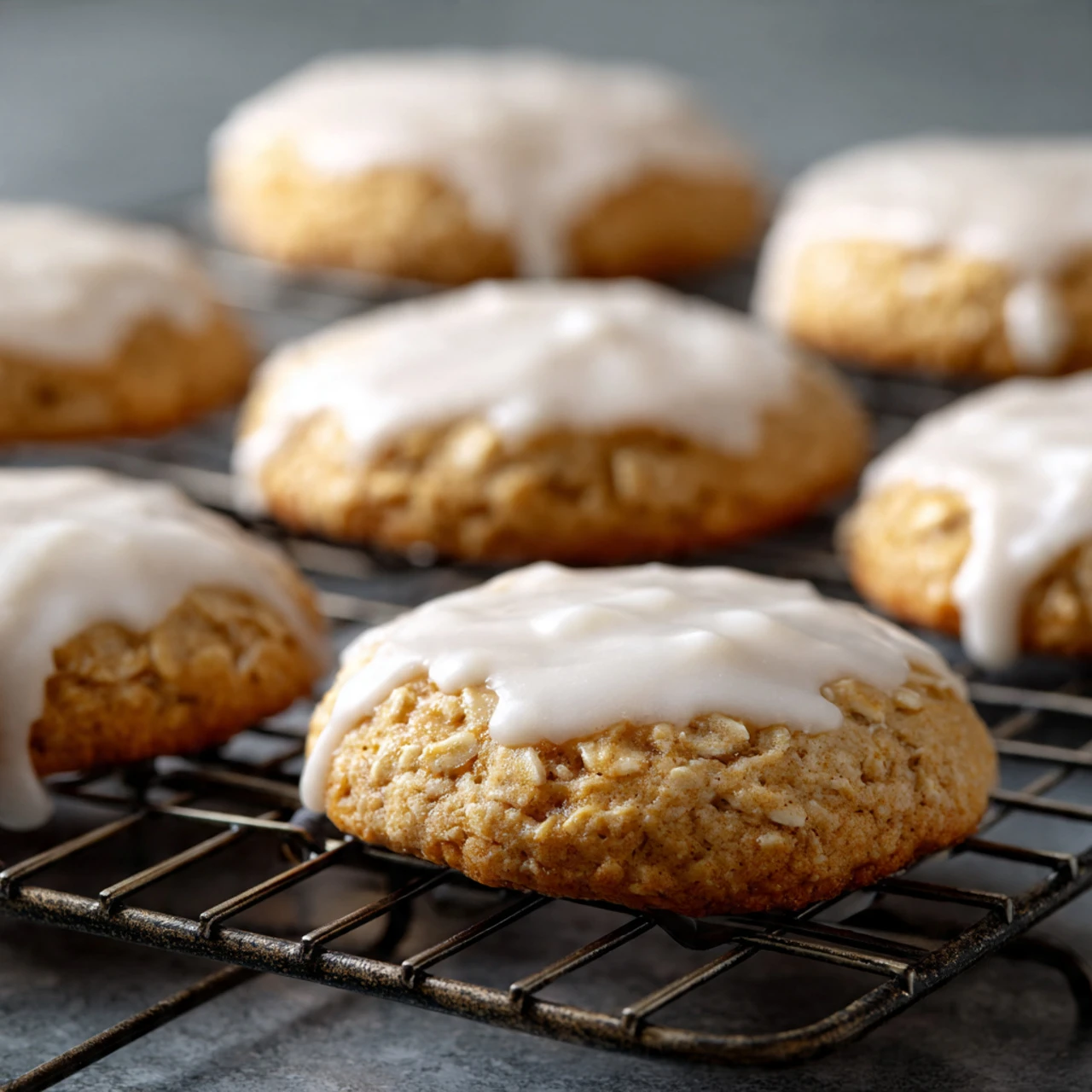 Old Fashioned Iced Oatmeal Cookies Recipe Old Fashioned Iced Oatmeal Cookies Recipe