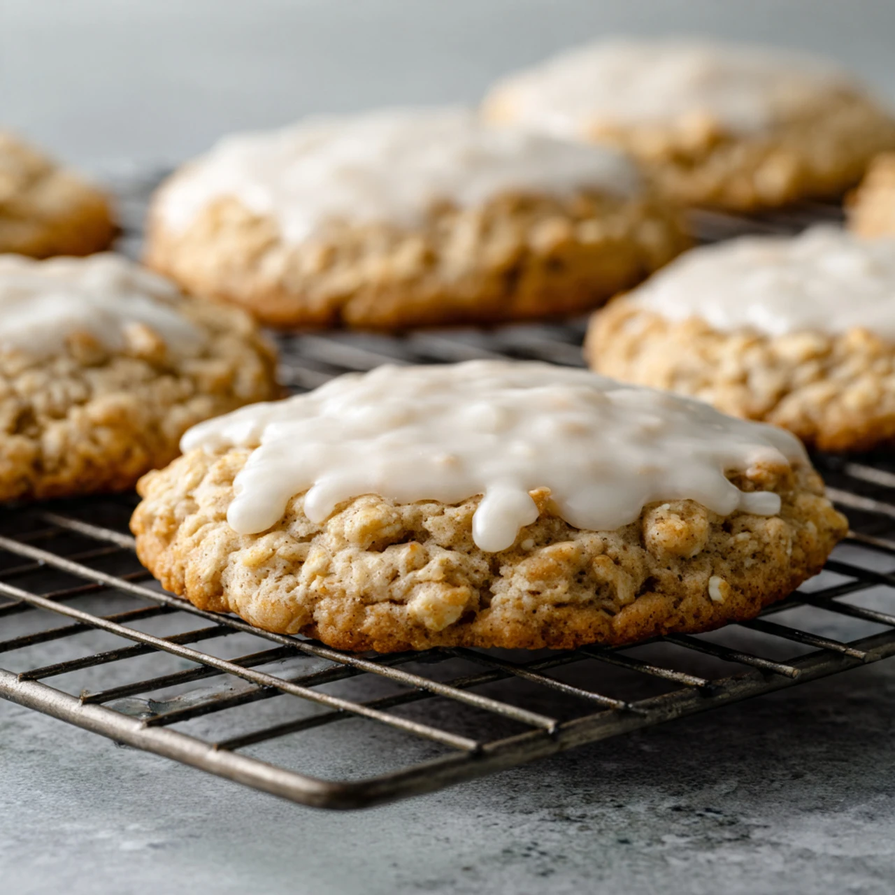 Old Fashioned Iced Oatmeal Cookies Recipe Old Fashioned Iced Oatmeal Cookies Recipe