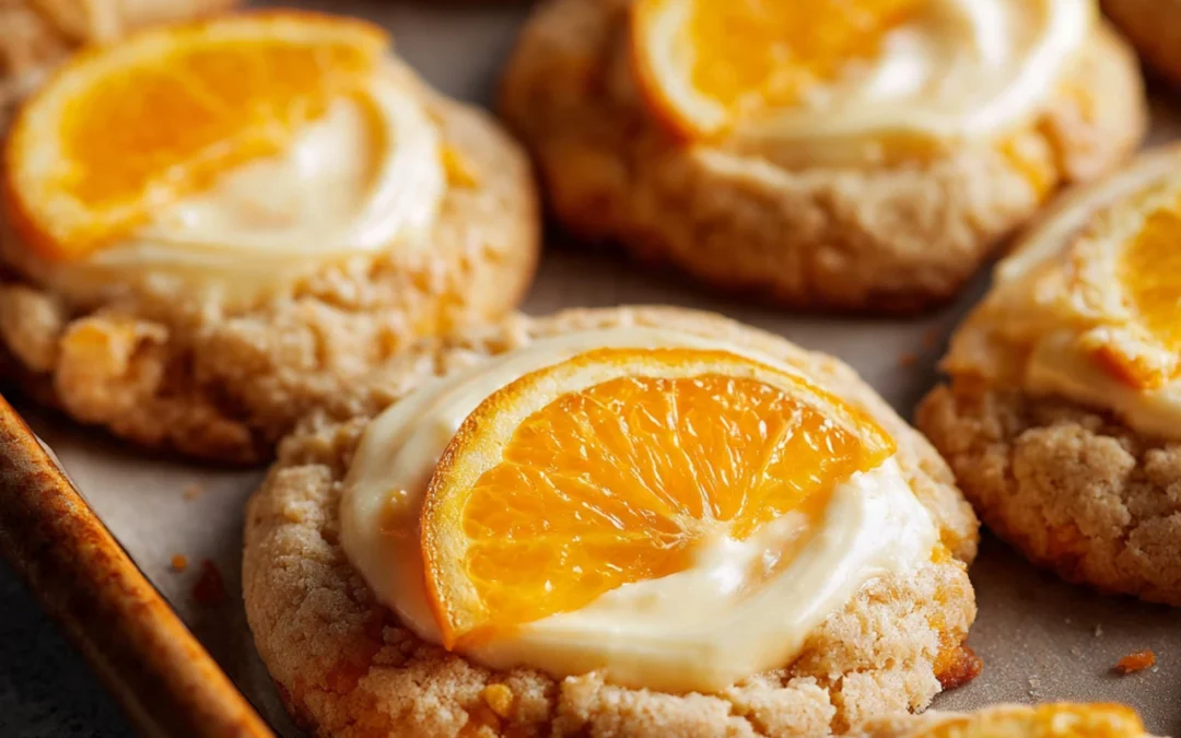 Orange Creamsicle Cookies
