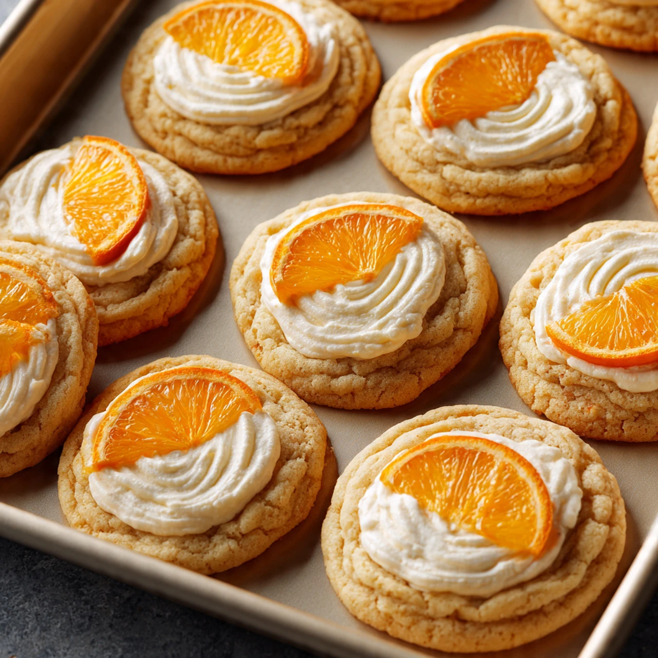 Orange Creamsicle Cookies Orange Creamsicle Cookies