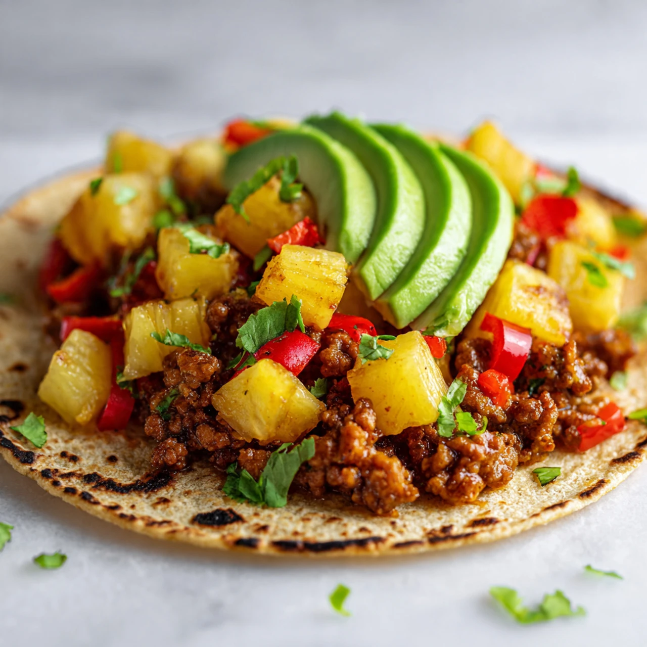 Pineapple Turkey Tacos Pineapple Turkey Tacos