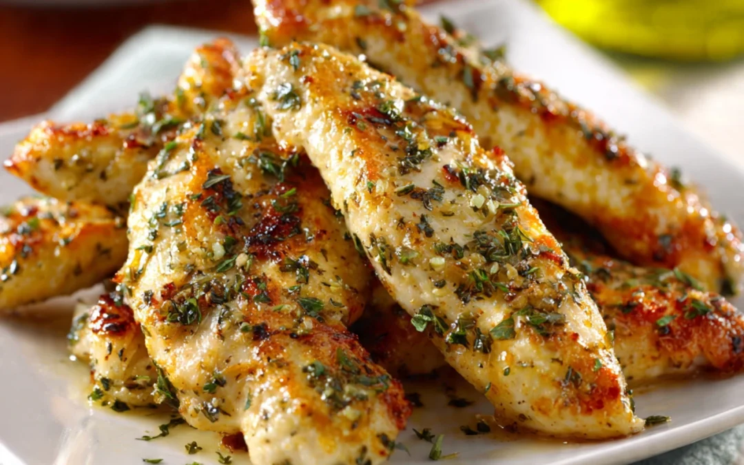 Quick Mediterranean Chicken Tenders Recipe