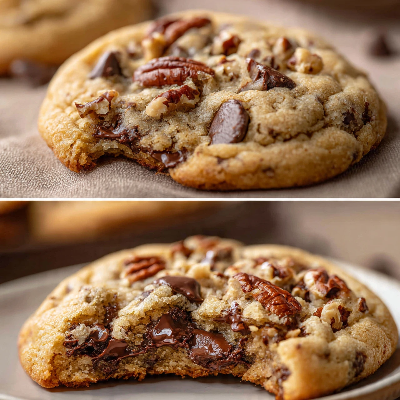 Simple Browned Butter Pecan Chocolate Chip Cookies Browned Butter Pecan Chocolate Chip Cookies