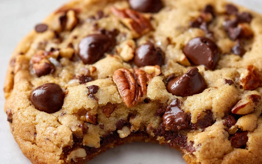 Simple Browned Butter Pecan Chocolate Chip Cookies