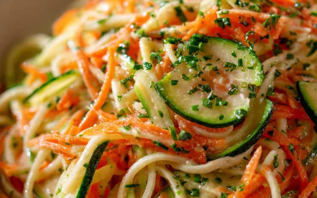 Spicy Kani Salad Recipe (Crab and Cucumber)