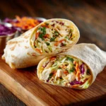 Thai Peanut Chicken Wraps Thai Peanut Chicken Wraps