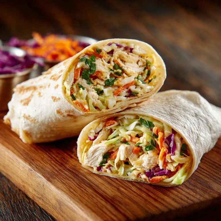 Thai Peanut Chicken Wraps Thai Peanut Chicken Wraps