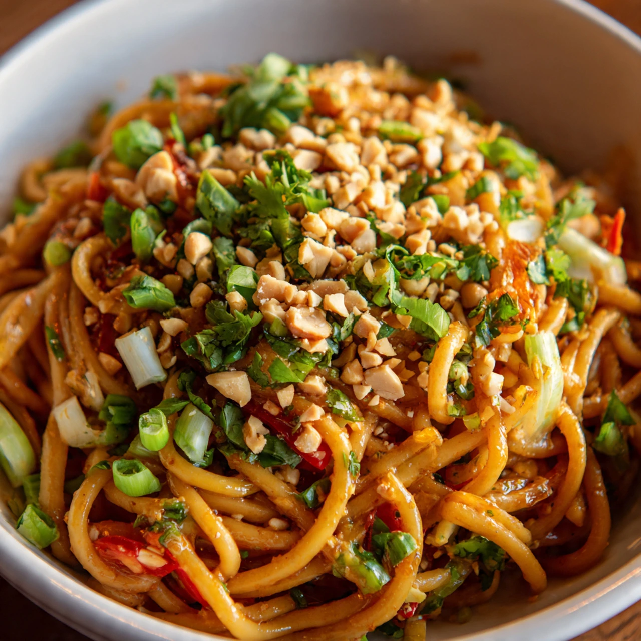 Thai Peanut Noodles Recipe Thai Peanut Noodles Recipe