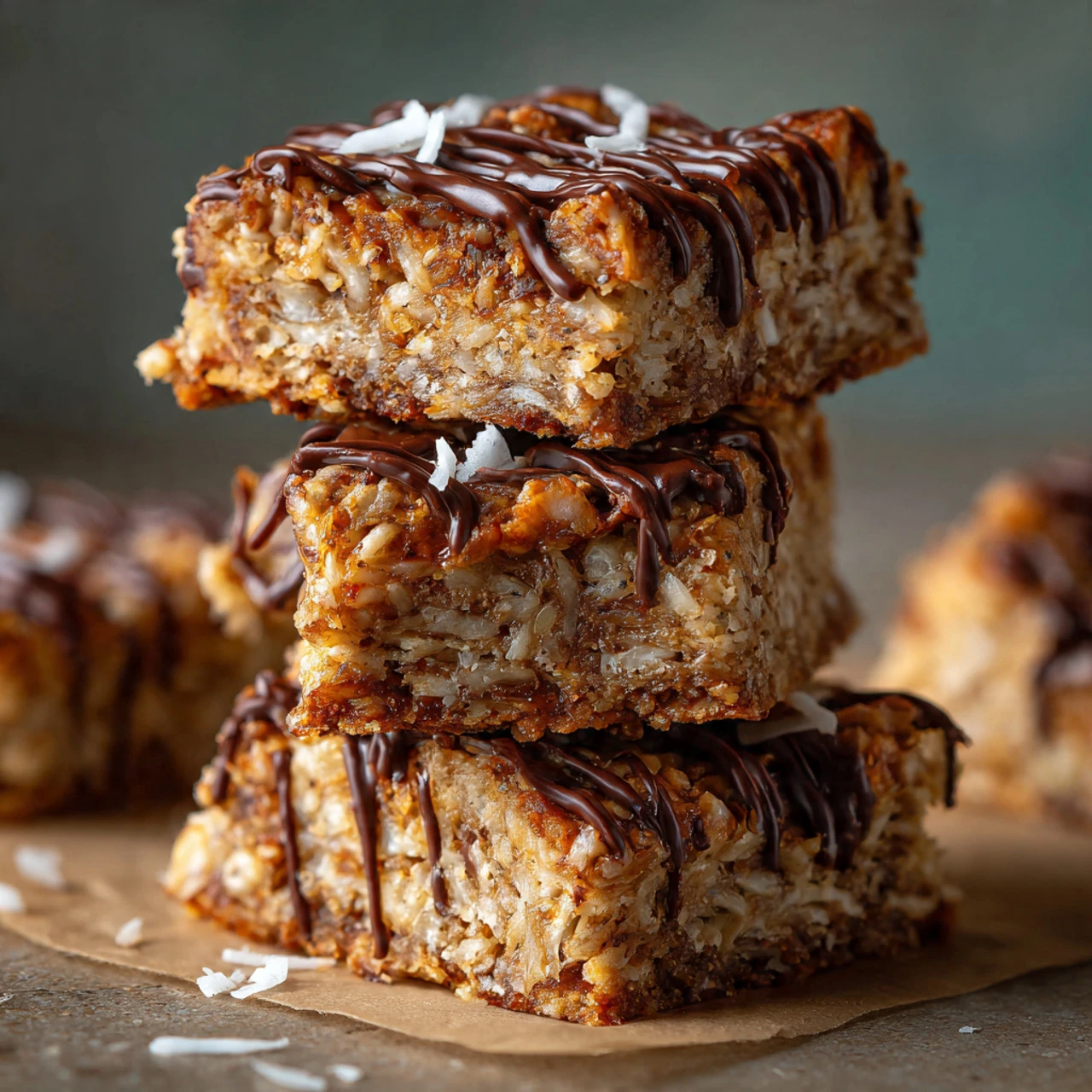 Toasted Coconut Date Bars Toasted Coconut Date Bars