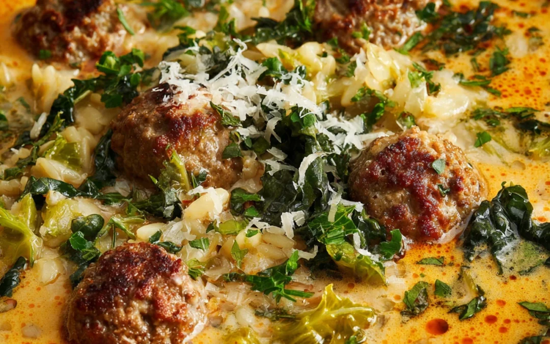 Turkey Meatball Soup