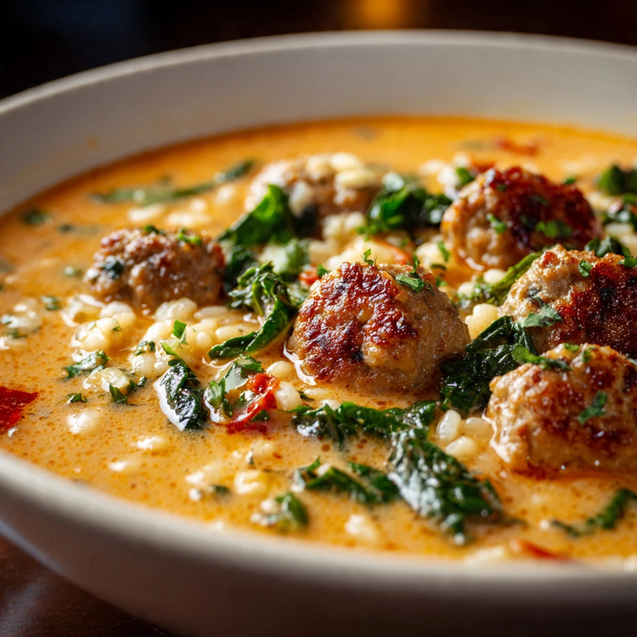 Turkey Meatball Soup Turkey Meatball Soup