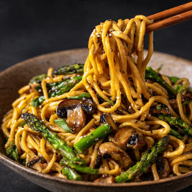 Vegan Peanut Butter Spicy Miso Noodles Vegan Peanut Butter Spicy Miso Noodles