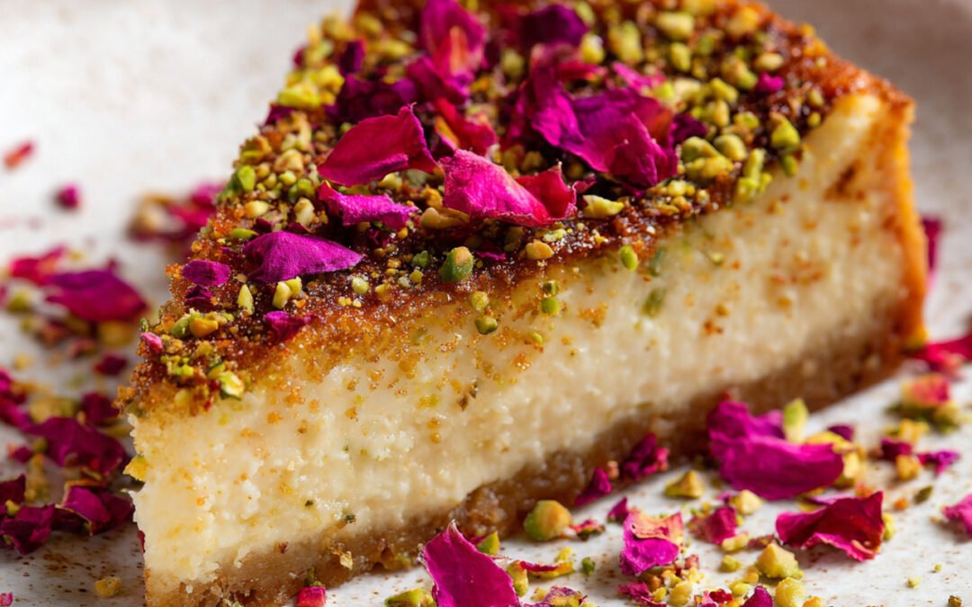 Persian Love Cake Recipe (with almond flour and rose)
