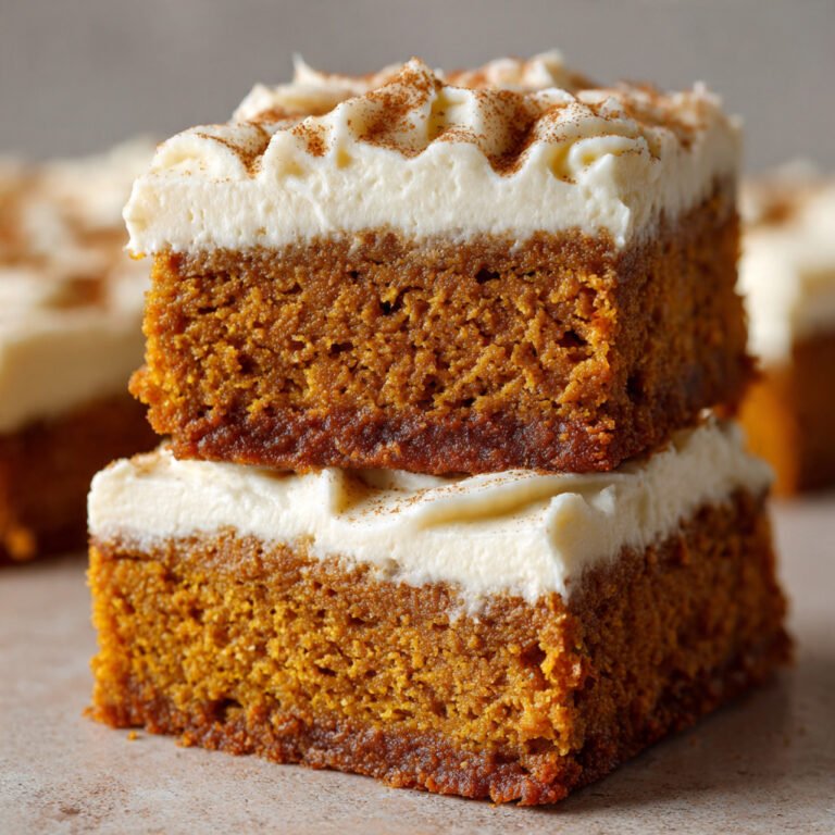 Frosted Gingerbread Brownies