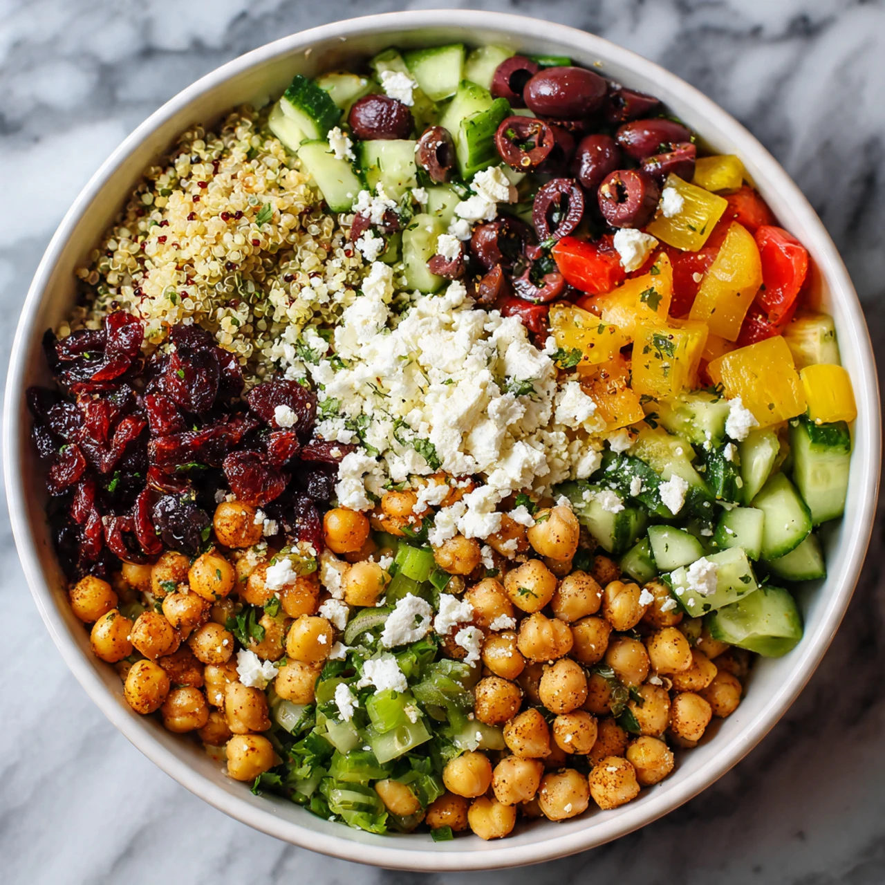 Amazing Throw-Together VIRAL SALAD - Gluten Free
