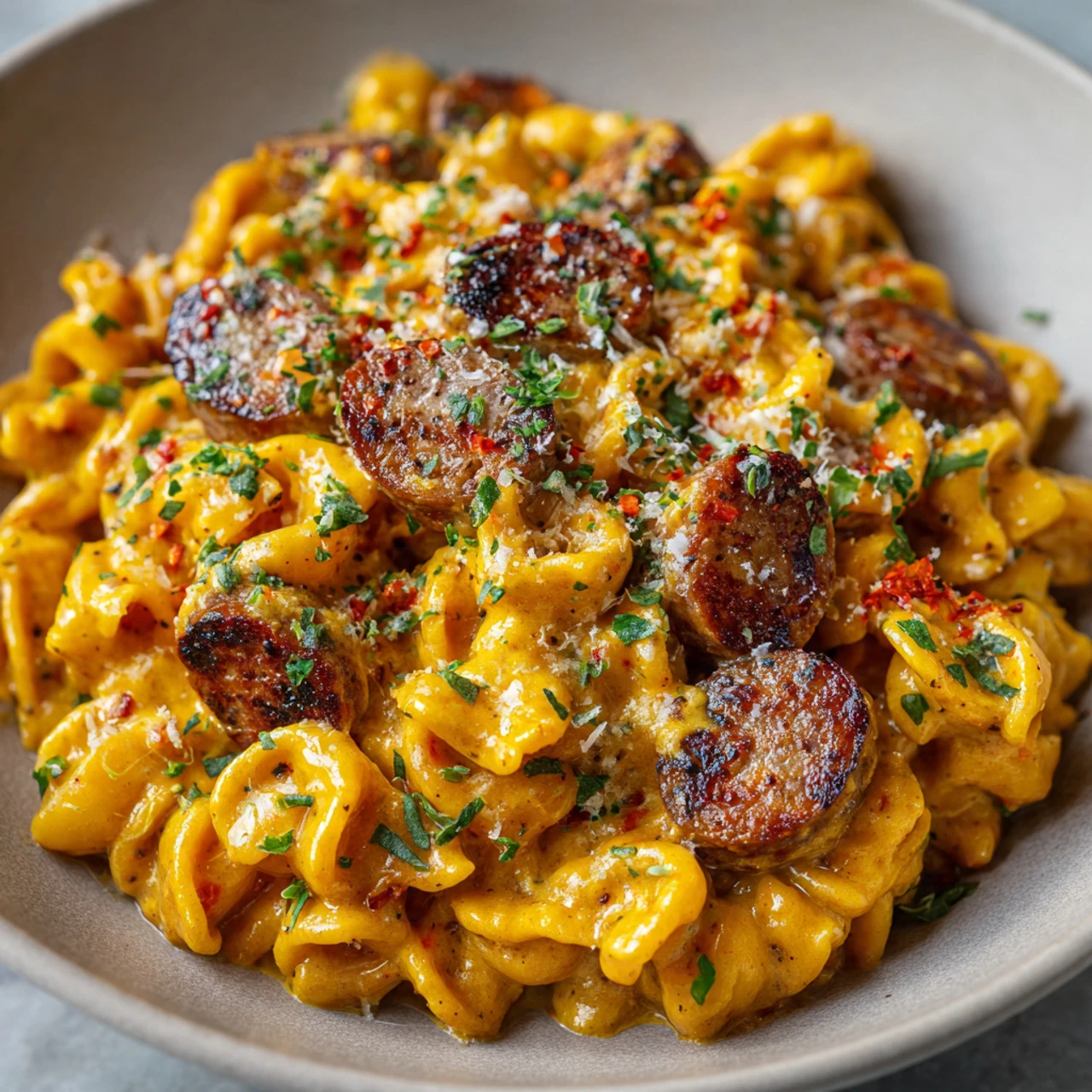 Blackened Shrimp Cavatappi