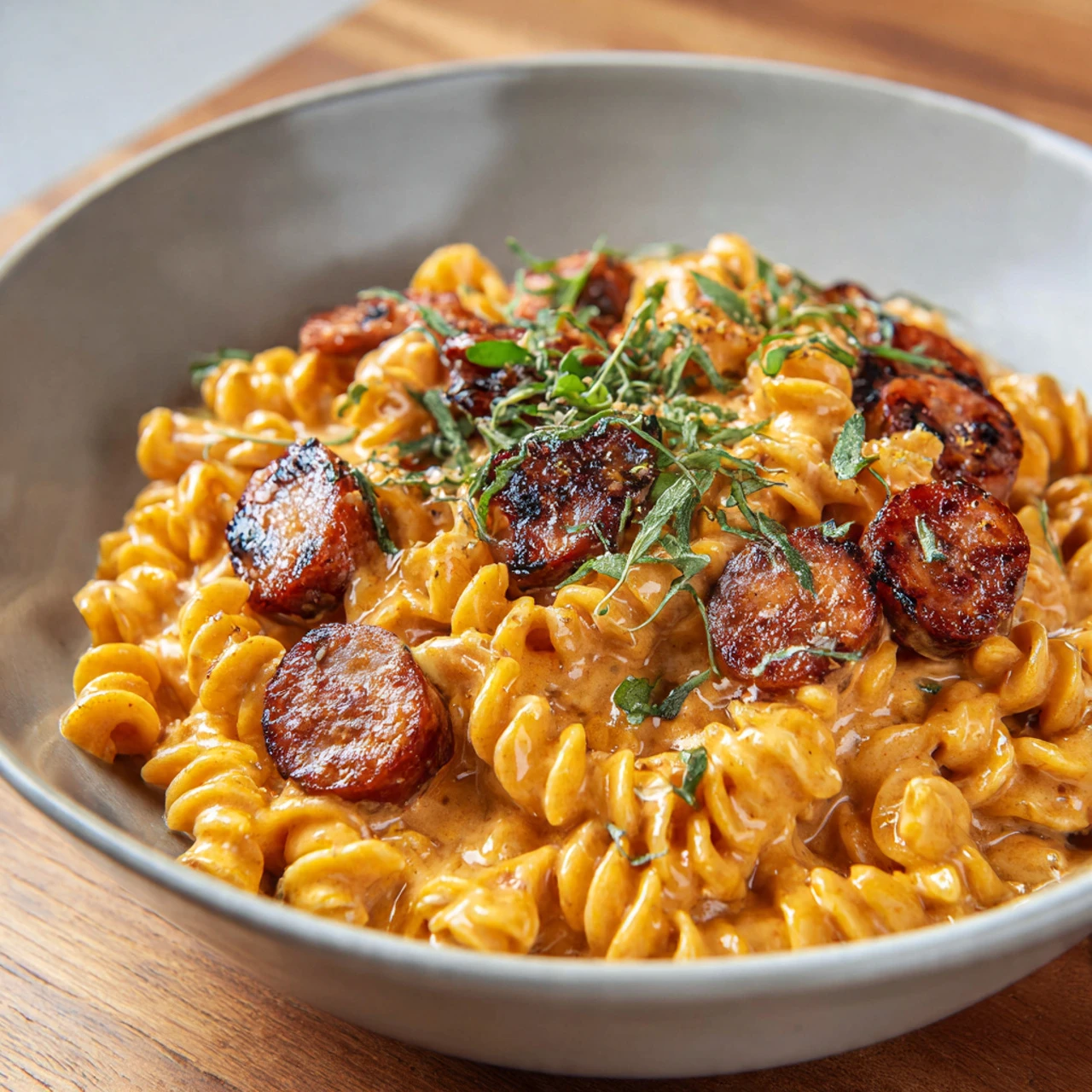 Blackened Shrimp Cavatappi Blackened Shrimp Cavatappi