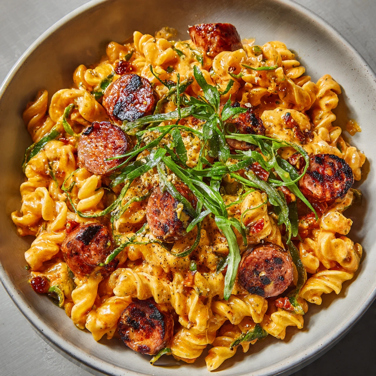 Blackened Shrimp Cavatappi Blackened Shrimp Cavatappi