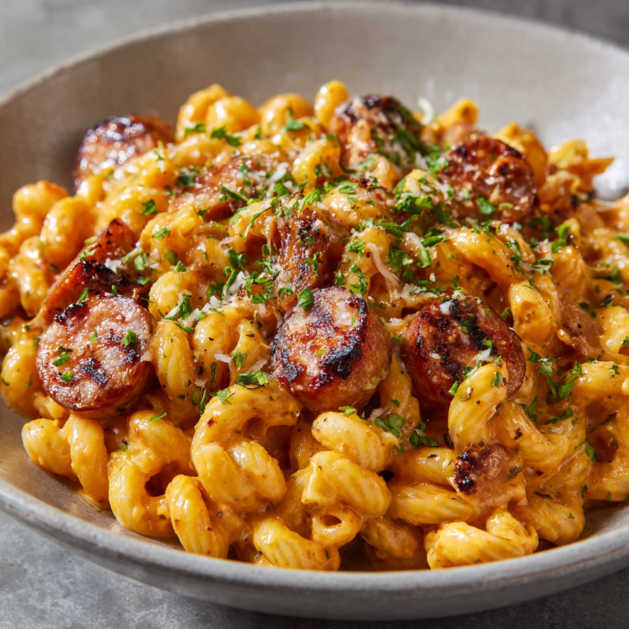 Blackened Shrimp Cavatappi Blackened Shrimp Cavatappi