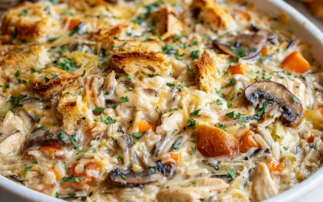 Chicken and Wild Rice Casserole