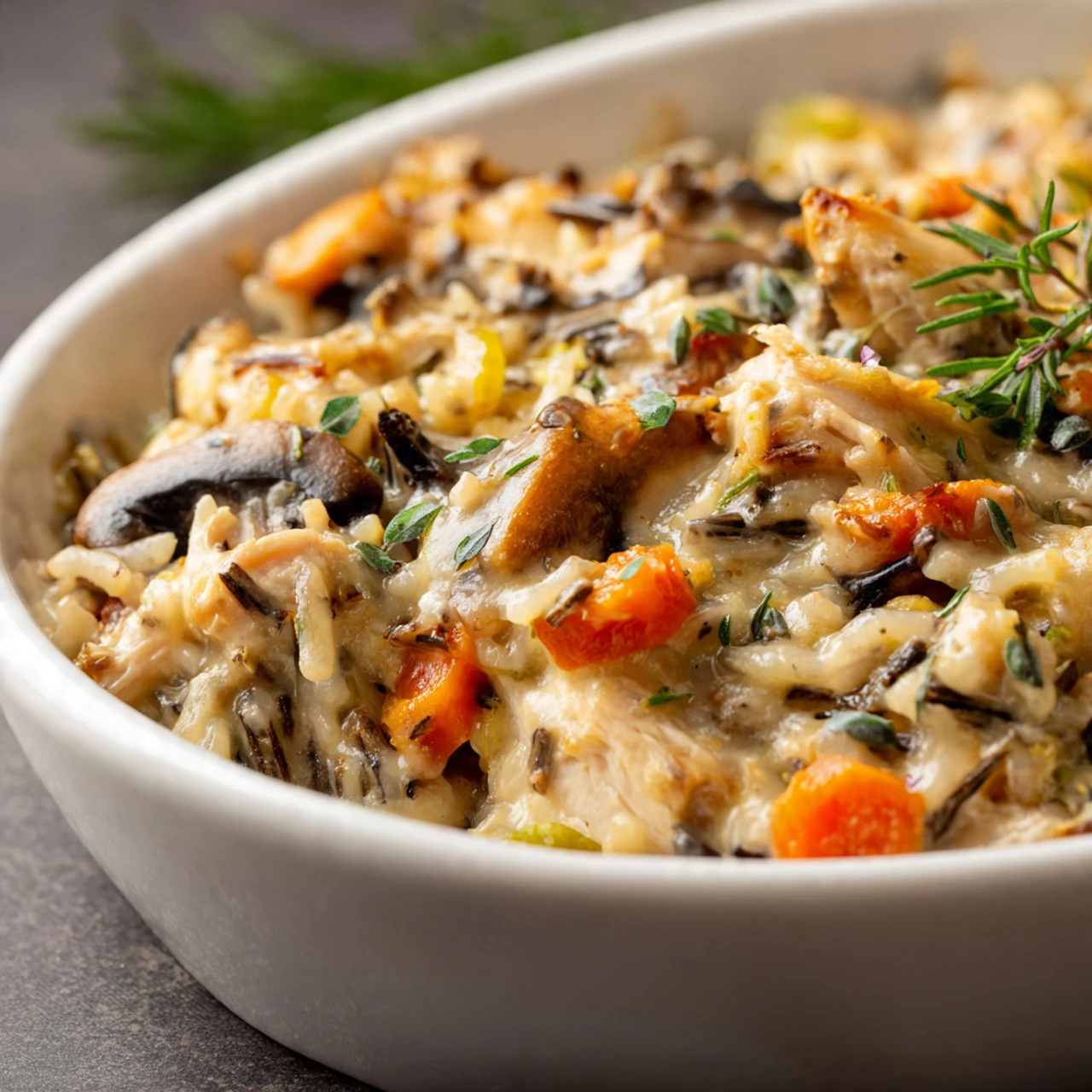 Chicken And Wild Rice Casserole Chicken Wild Rice Casserole