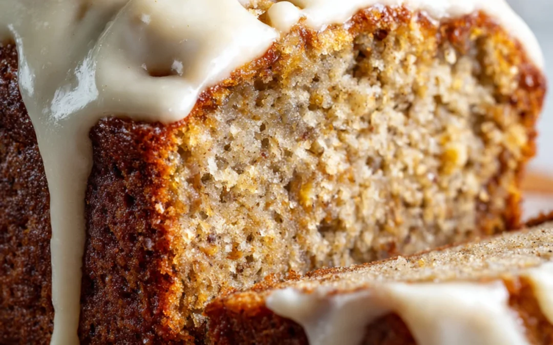 Cinnamon Roll Banana Bread