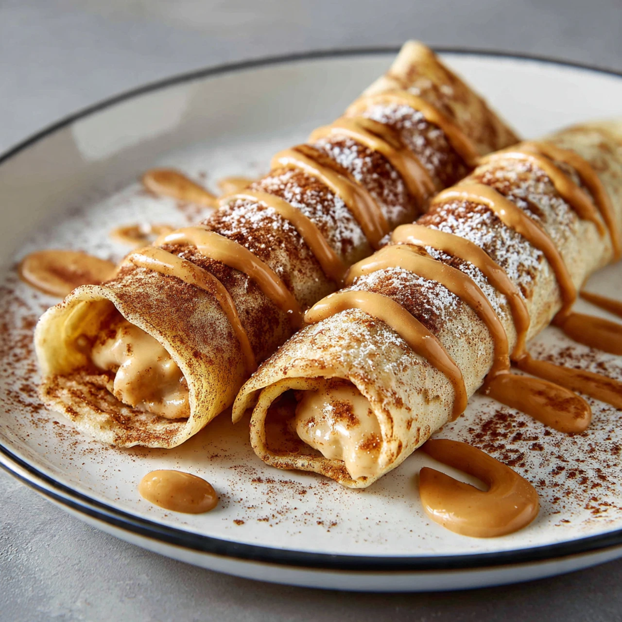 Cinnamon Roll Protein Crepes Cinnamon Roll Protein Crepes