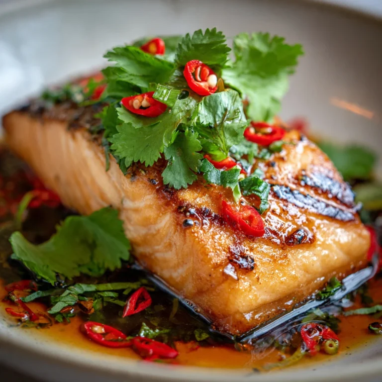 Coconut Lime Poached Salmon – A Refreshing Flavorful Seafood Dish Coconut Lime Poached Salmon Refreshing Flavorful