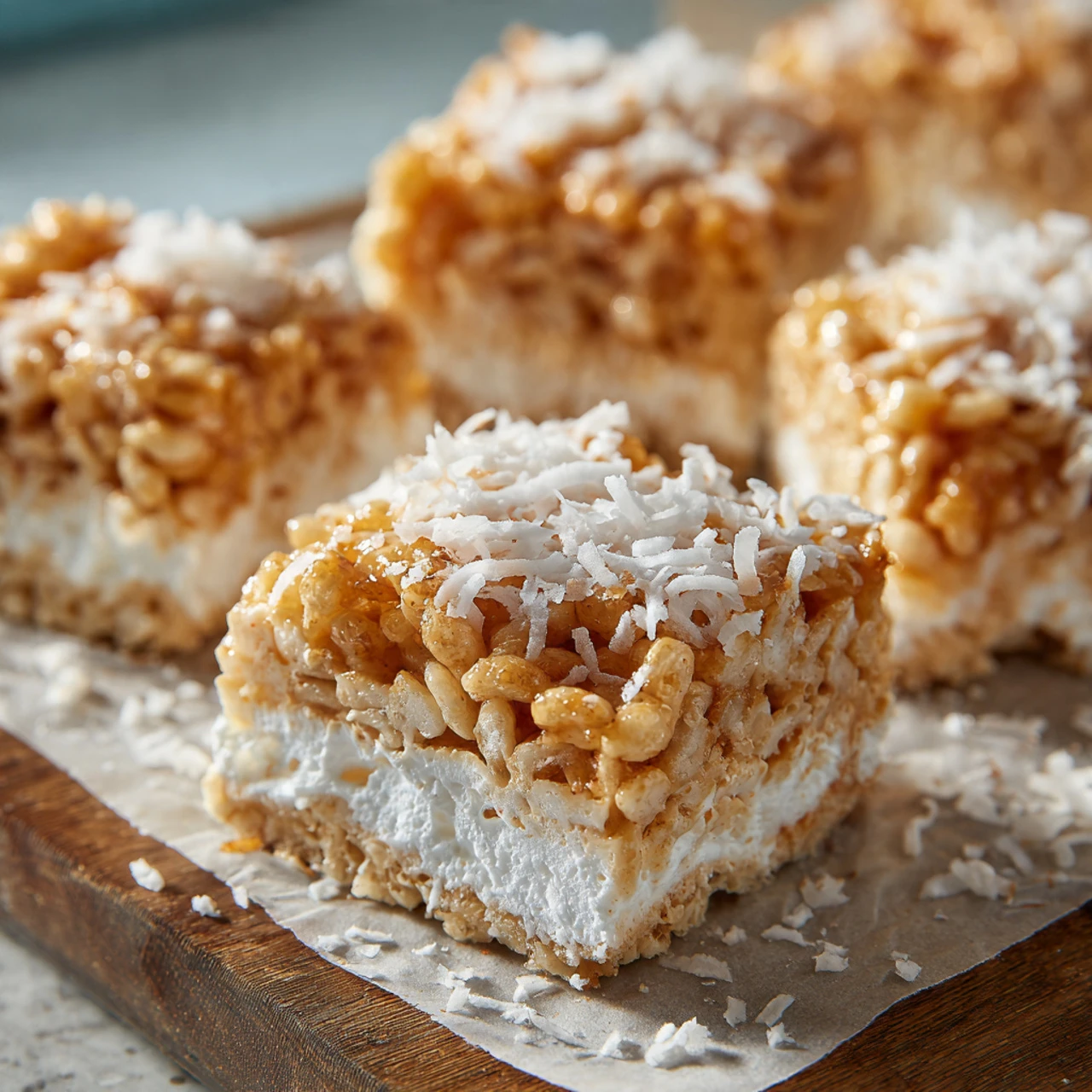 Coconut Lover's Rice Krispy Treats Coconut Lovers Rice Krispy Treats