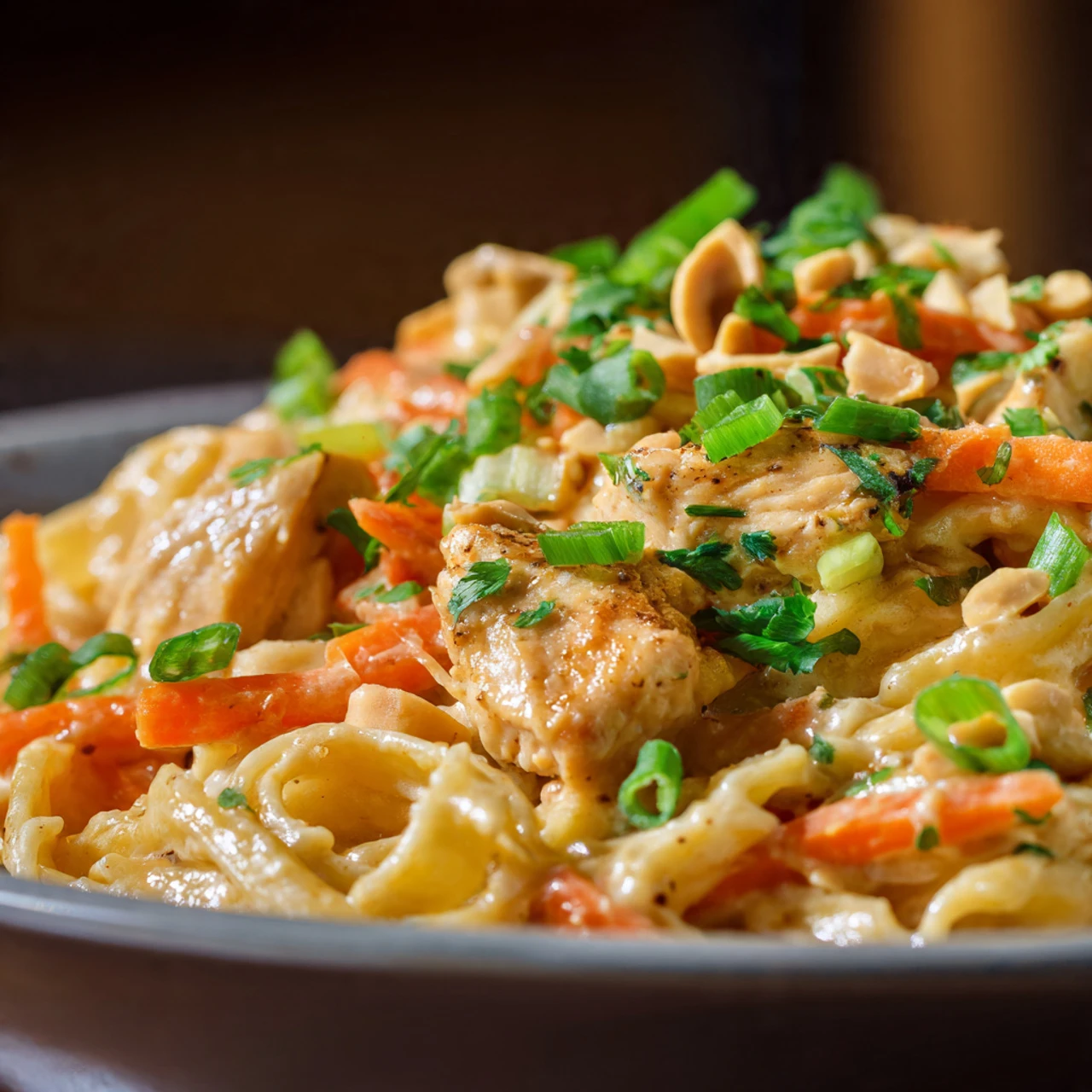 CPK Thai Peanut Chicken Pasta Cpk Thai Peanut Chicken Pasta