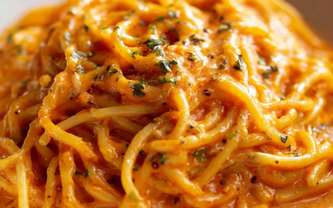 Creamy Roasted Red Pepper Pasta Sauce