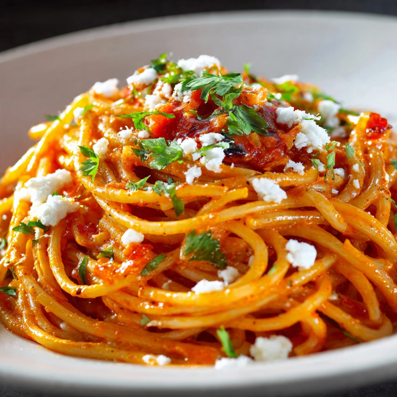Creamy Roasted Red Pepper Pasta Sauce Creamy Roasted Red Pepper Pasta Sauce