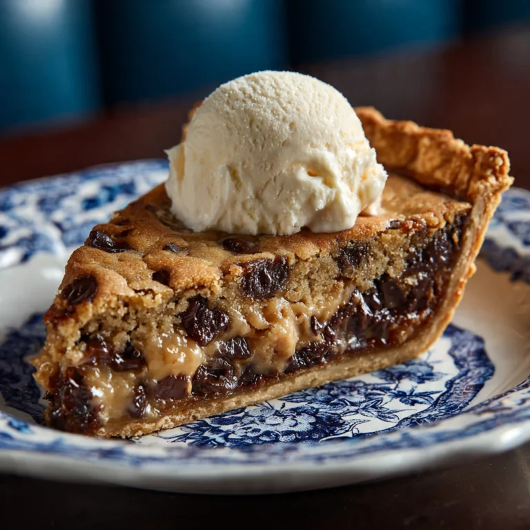 Deep Dish Chocolate Chip Cookie Pie Recipe Deep Dish Chocolate Chip Cookie Pie Recipe