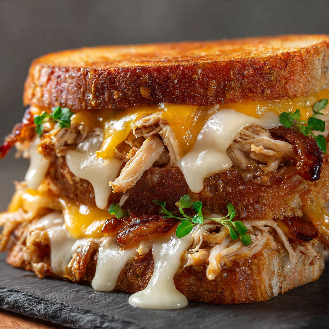 Delicious Chicken Garlic Sandwich Delicious Chicken Garlic Sandwich