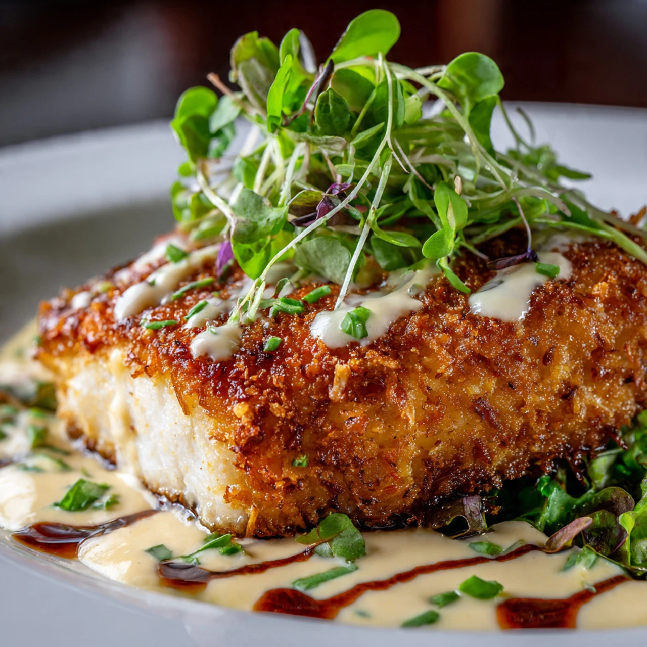 Delicious Coconut Crusted Mahi Mahi Delicious Coconut Crusted Mahi