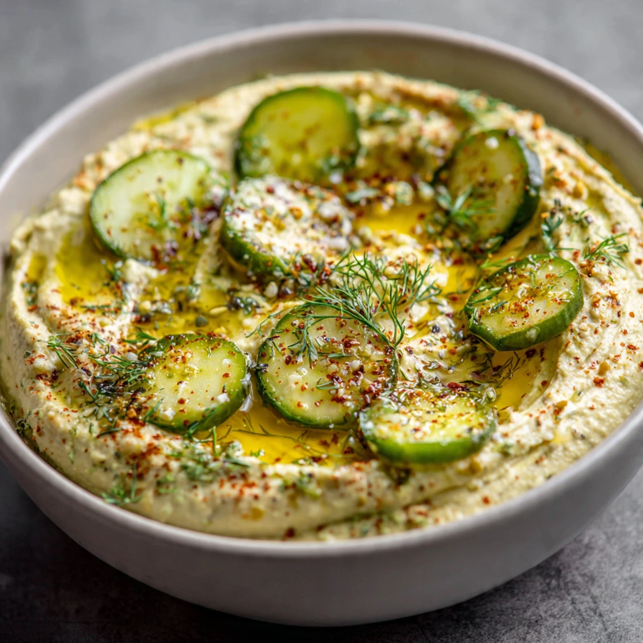 Dill Pickle Hummus Dill Pickle Hummus