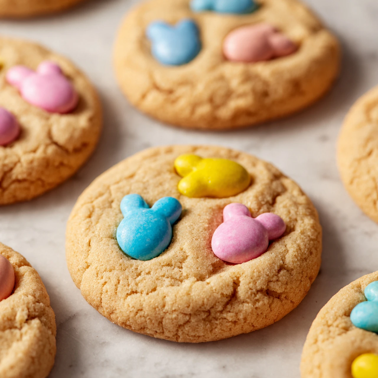 Easter M&M Cookies Easter Cookies