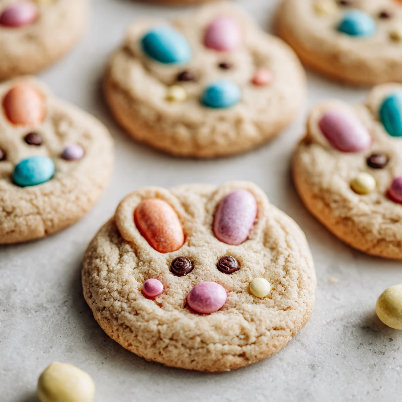 Easter M&M Cookies Easter Cookies