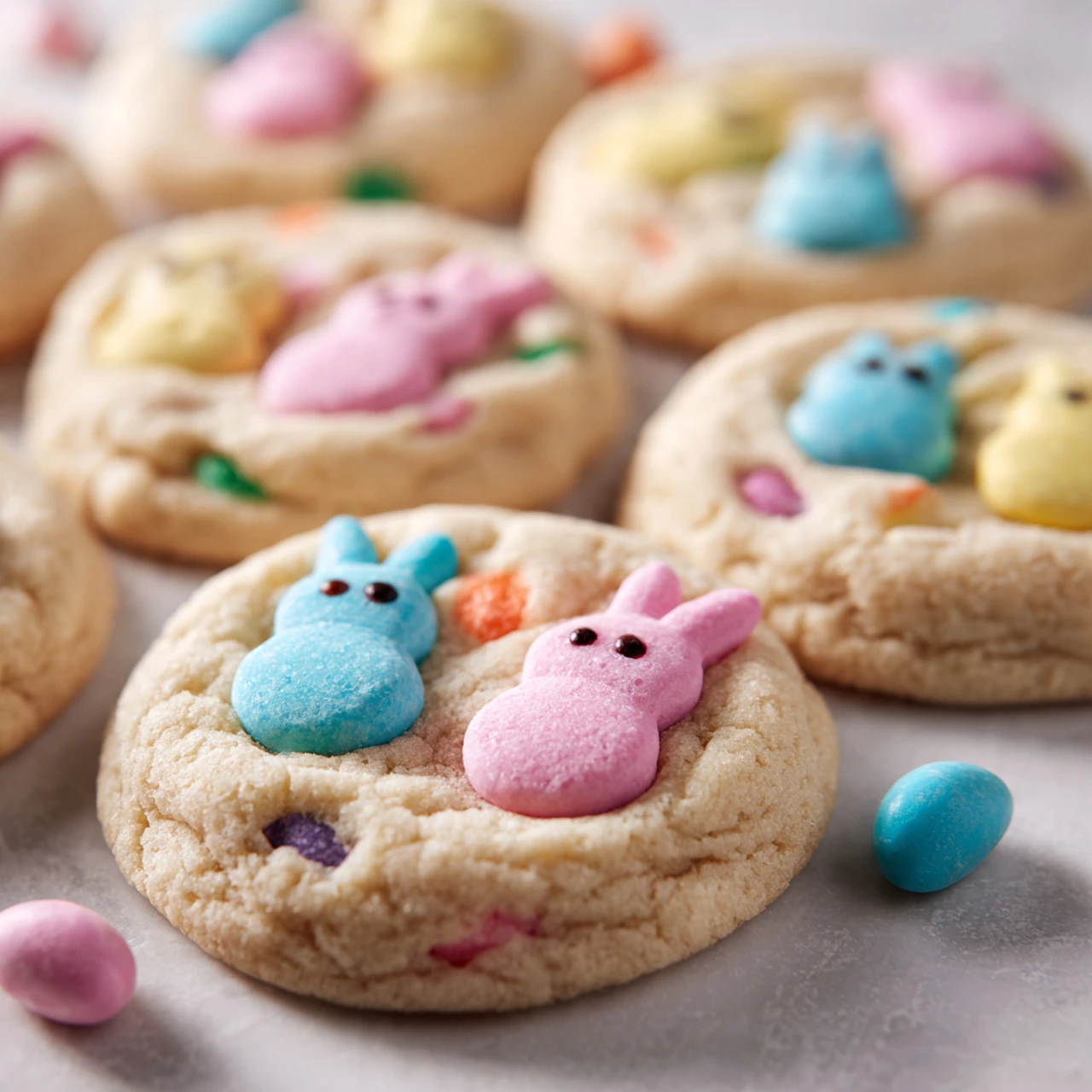 Easter M&M Cookies Easter Cookies