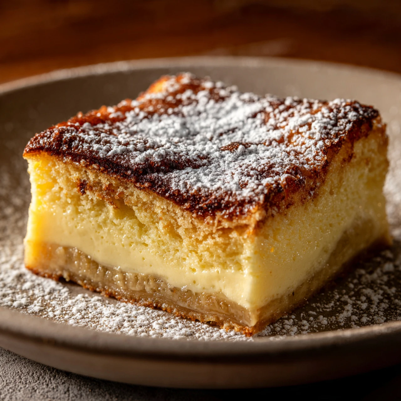 Easy Banana Magic Cake Banana Magic Cake