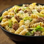 Easy & Tasty Big Mac Pasta Salad Tasty Big Mac Pasta Salad